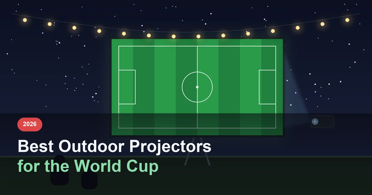 Best Outdoor Projectors for Watching the World Cup in 2026