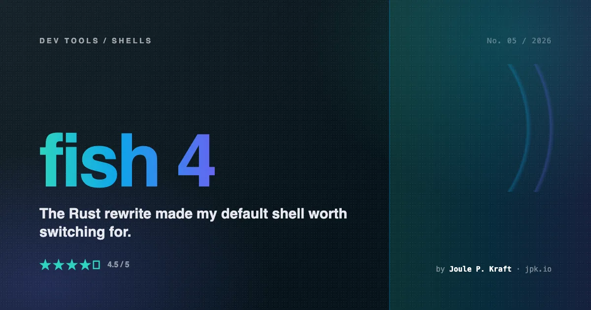 Fish Shell 4 Review: The Rust Rewrite Made My Default Shell Worth Switching For
