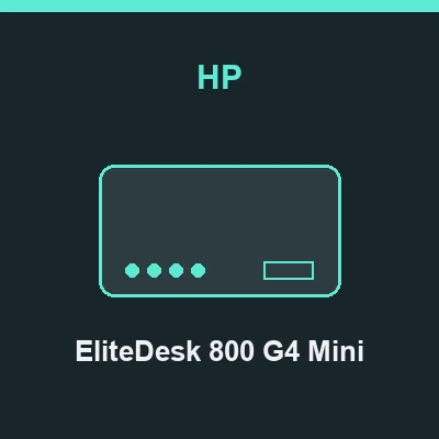 HP EliteDesk 800 G4 Mini