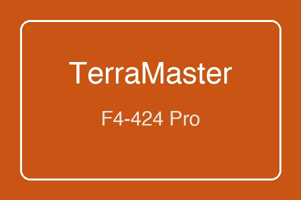 TerraMaster F4-424 Pro